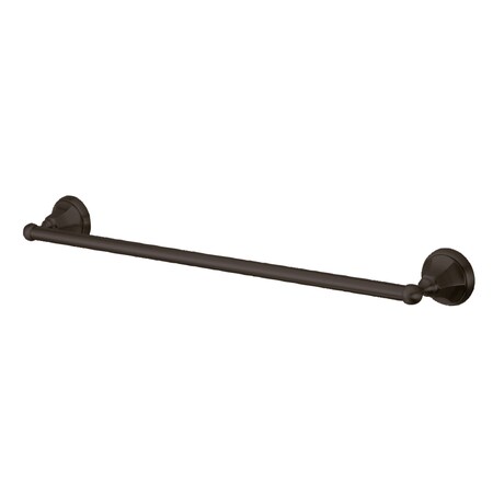 Kingston Brass Metropolitan 18" Towel Bar, Oil Rubbed Bronze BA4812ORB